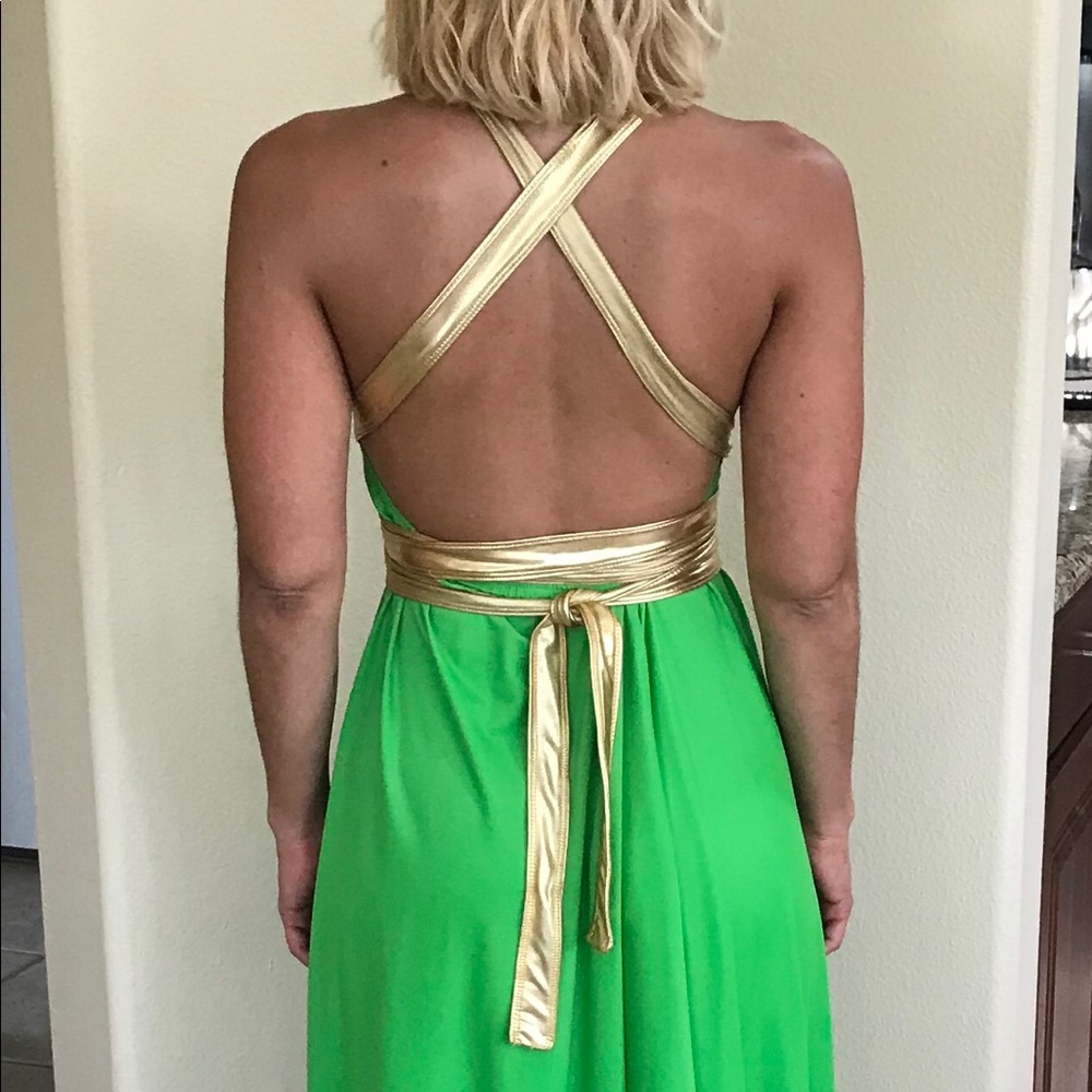 Greek Style Midi Dress - Picture 3 of 4